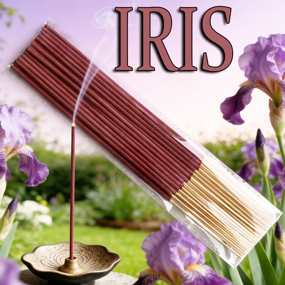 Home Fragrance Iris - Iris Flower-Scented Pure Handmade Thick Incense