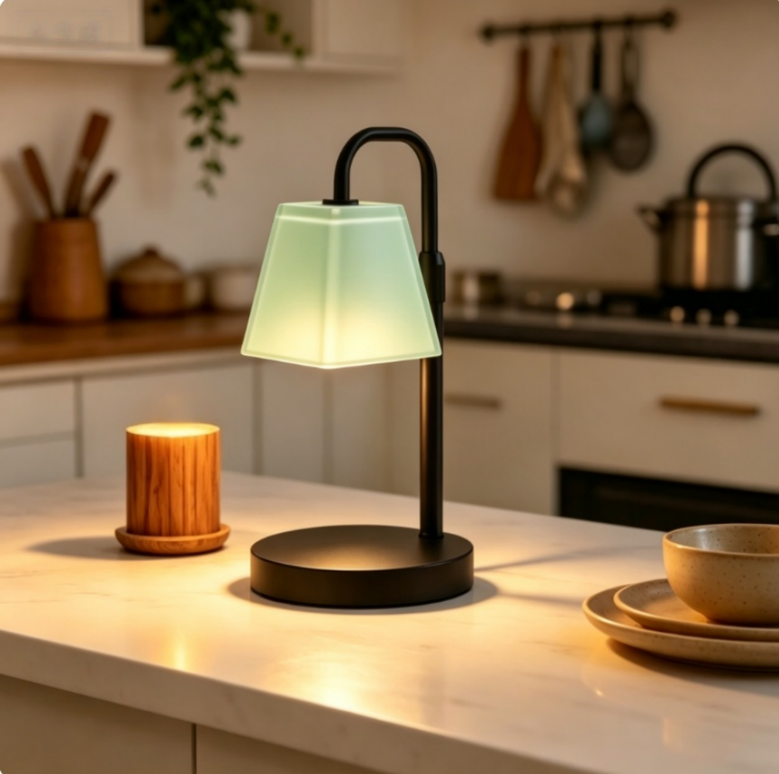 Home Fragrance No 4 - Wax Melt Warmer Lamp with 4-Key