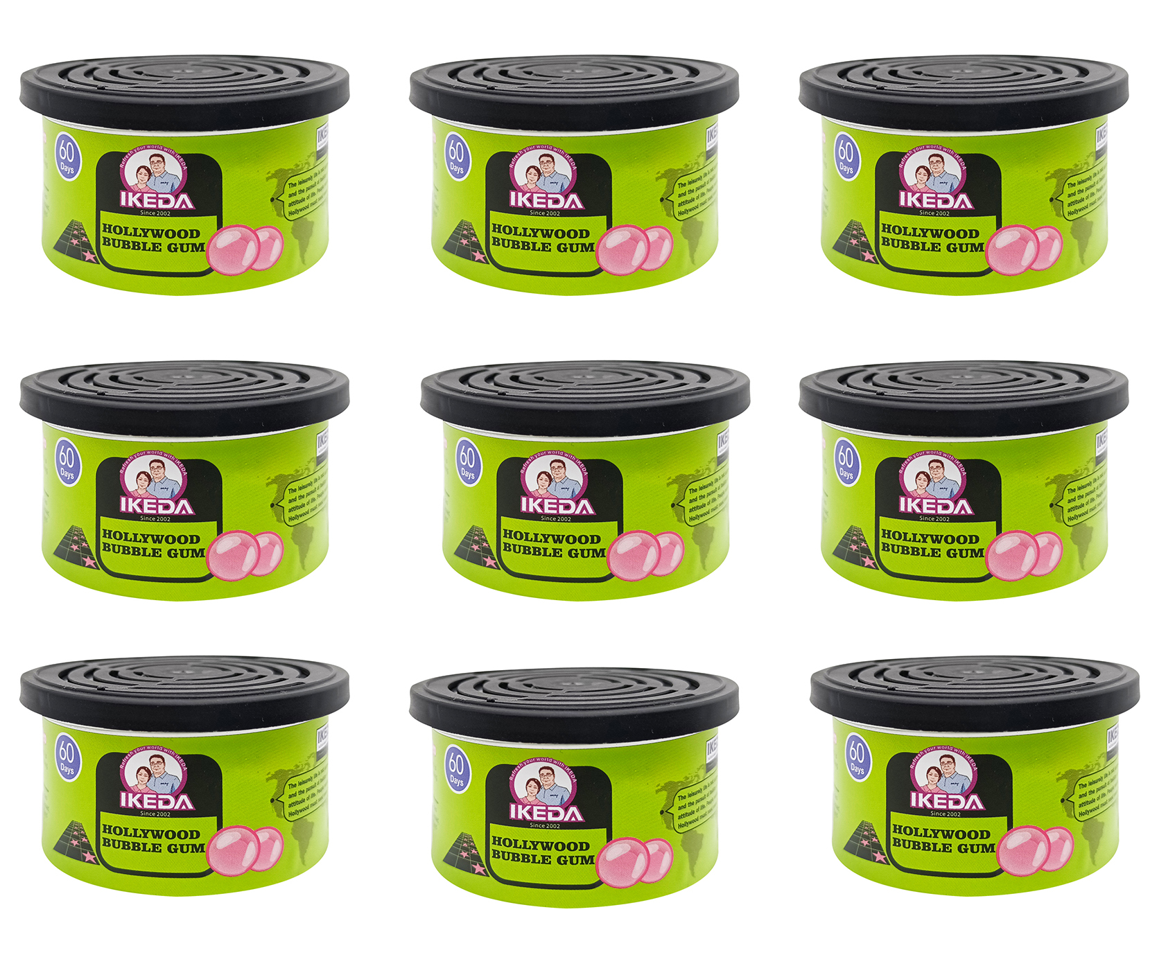 Home Fragrance No 4 - 1set (9pcs) Fragrance Premium air fresheners