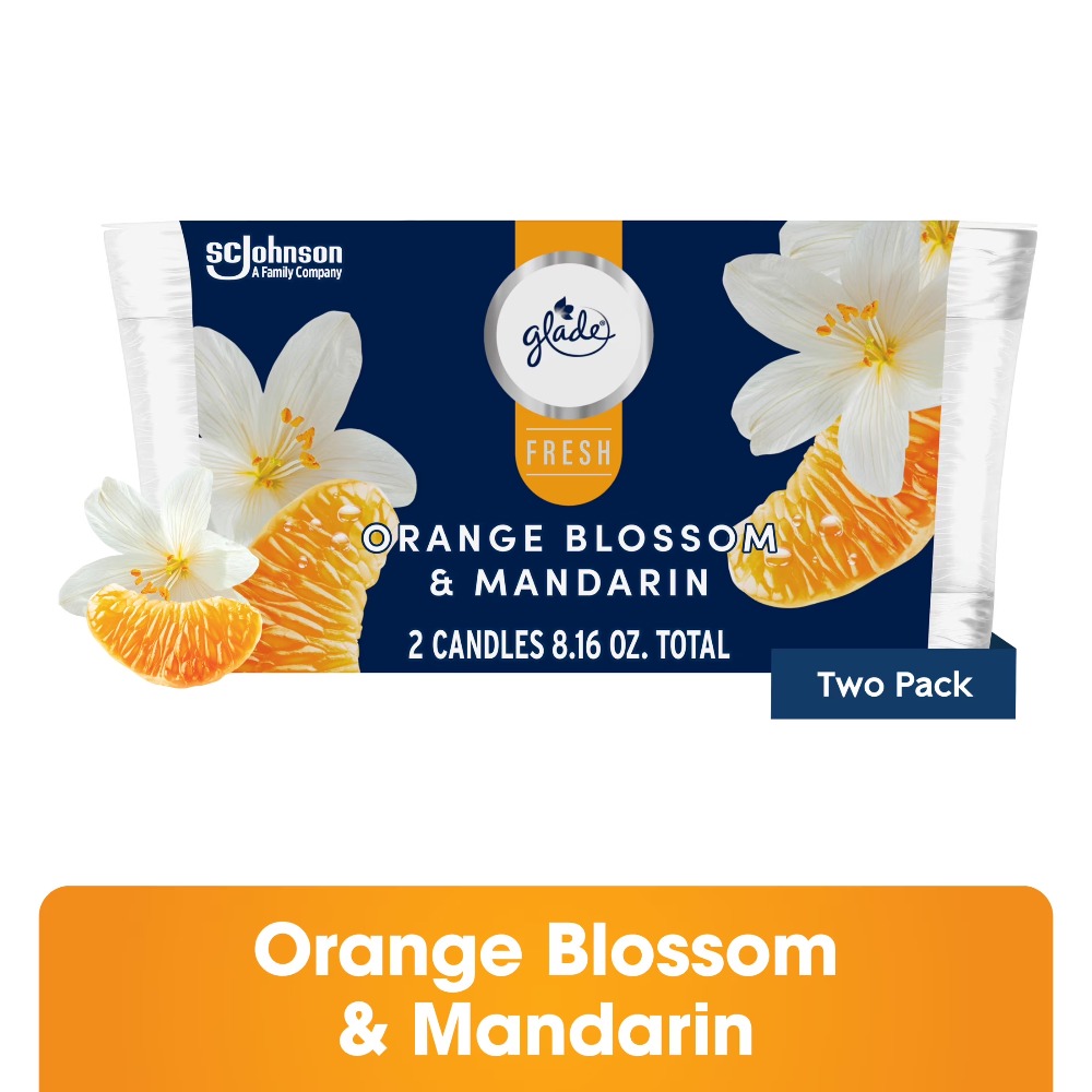 Home Fragrance Orange Blossom - Orange Blossom & Mandarin Scented Soy