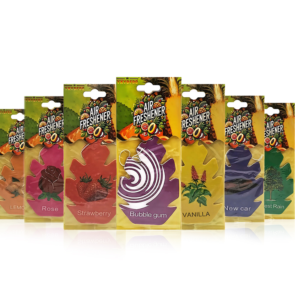 Home Fragrance No 4 - 4/8/16pcs Pack Leaf - Shaped Car