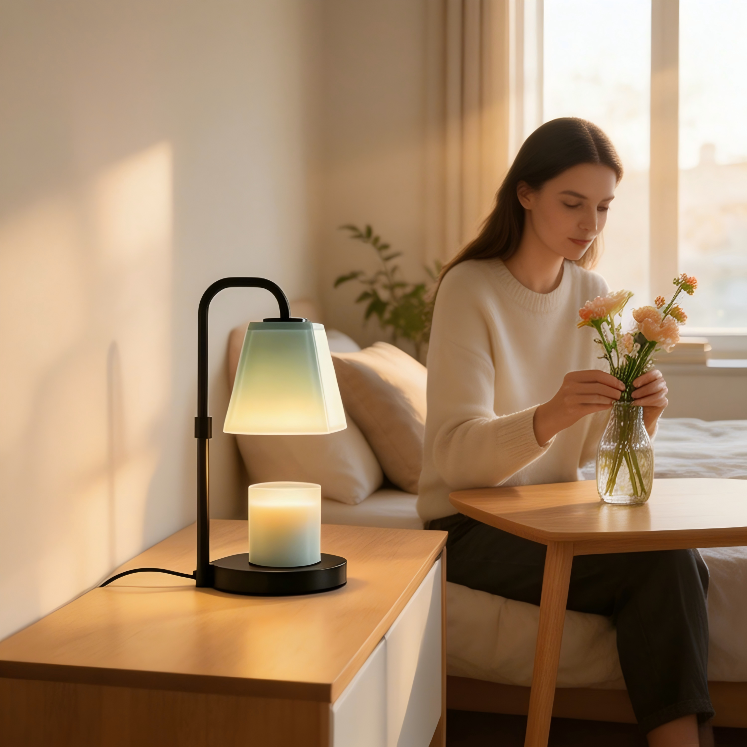 Wax Melt Warmer Lamp with 4-Ke – Home Fragrance No 4 recenzja i cena