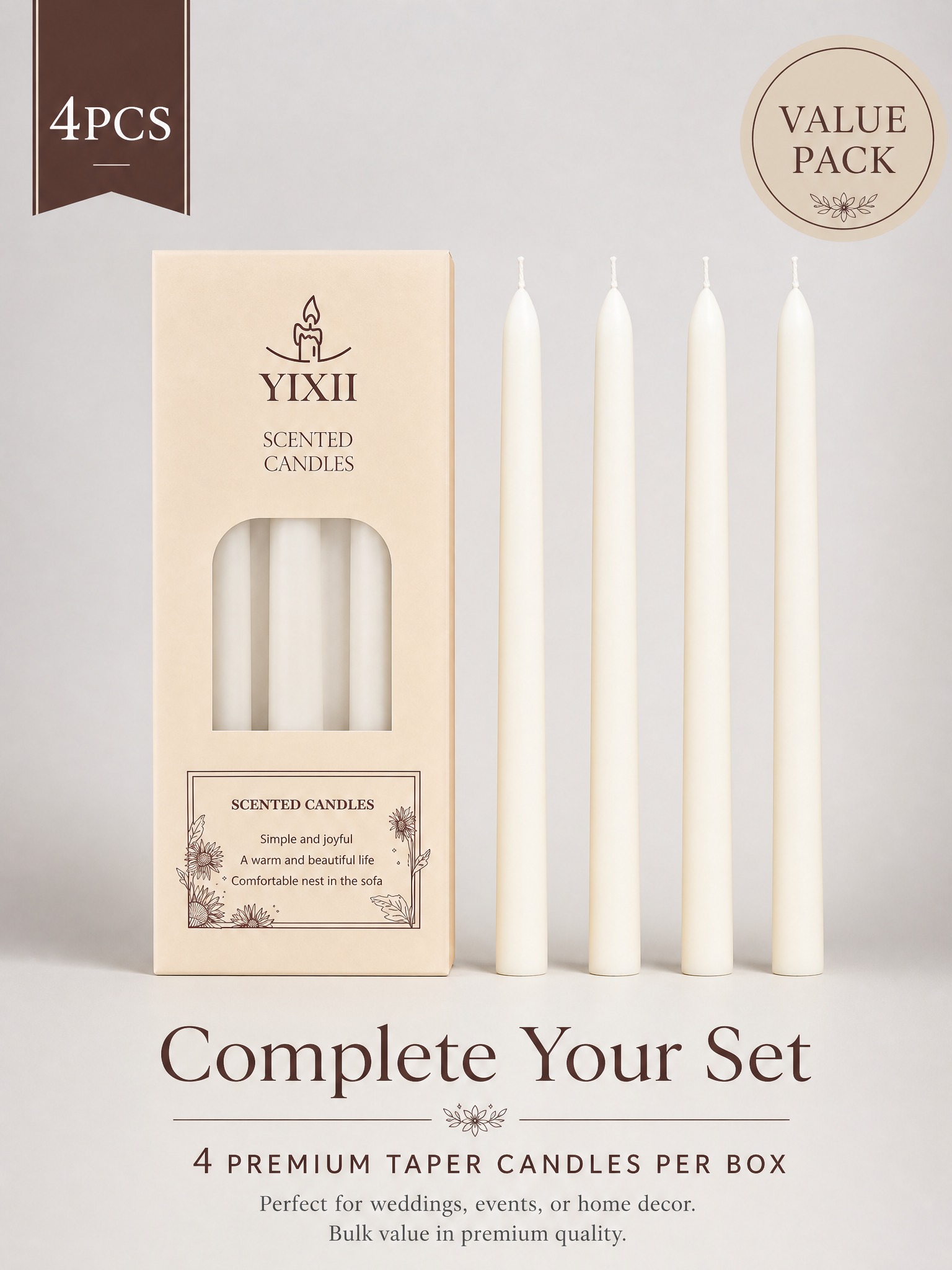 4 Pieces Vertical Striped Long – Home Fragrance No 4 recenzja i cena