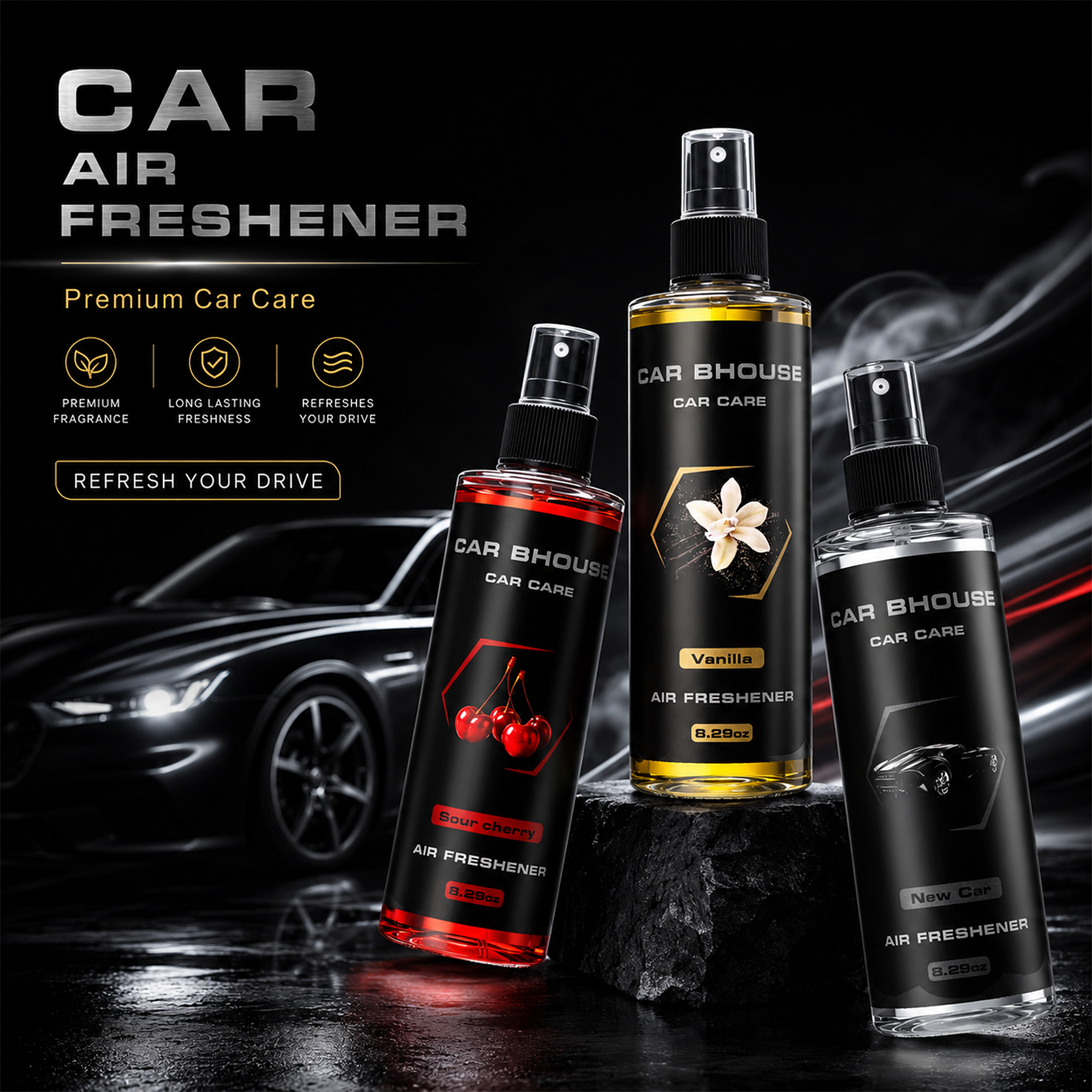 flower fruit scent car fragran – Home Fragrance Room Spray recenzja i cena