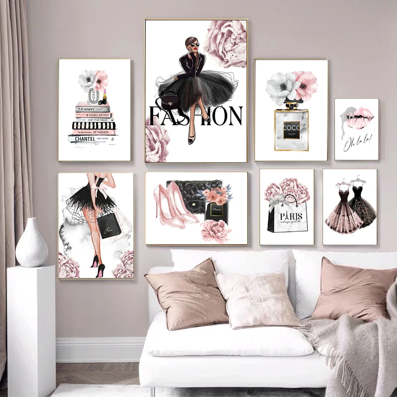 Fashion Woman Perfume Poster P – Home Fragrance Room Spray recenzja i cena