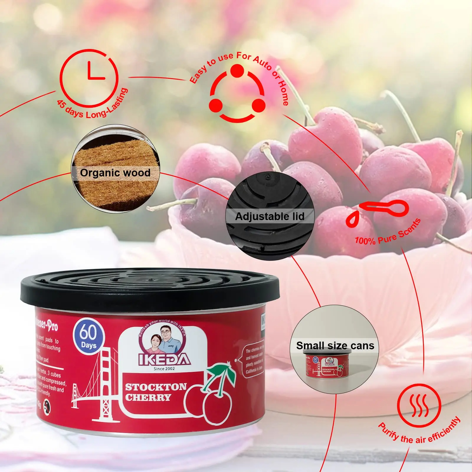 Car Air Freshener  Scent Organ – Home Fragrance No 4 recenzja i cena