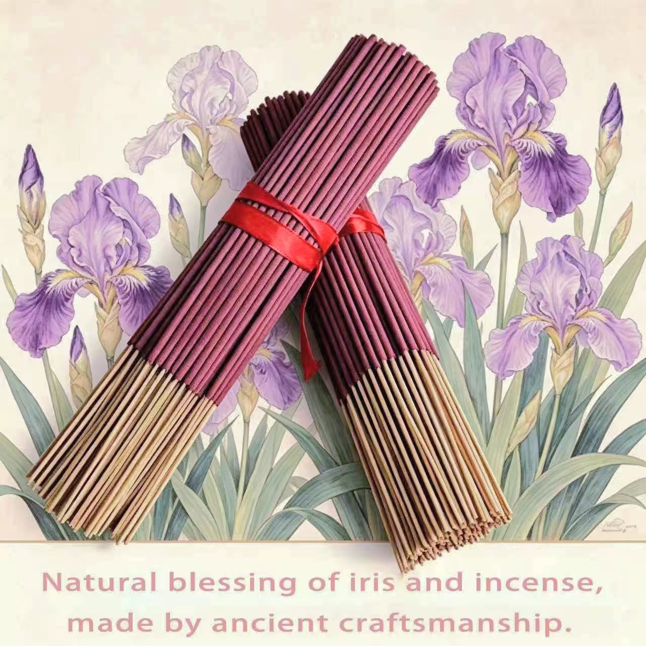 22cm Iris Flower Incense Stick – Home Fragrance Iris recenzja i cena