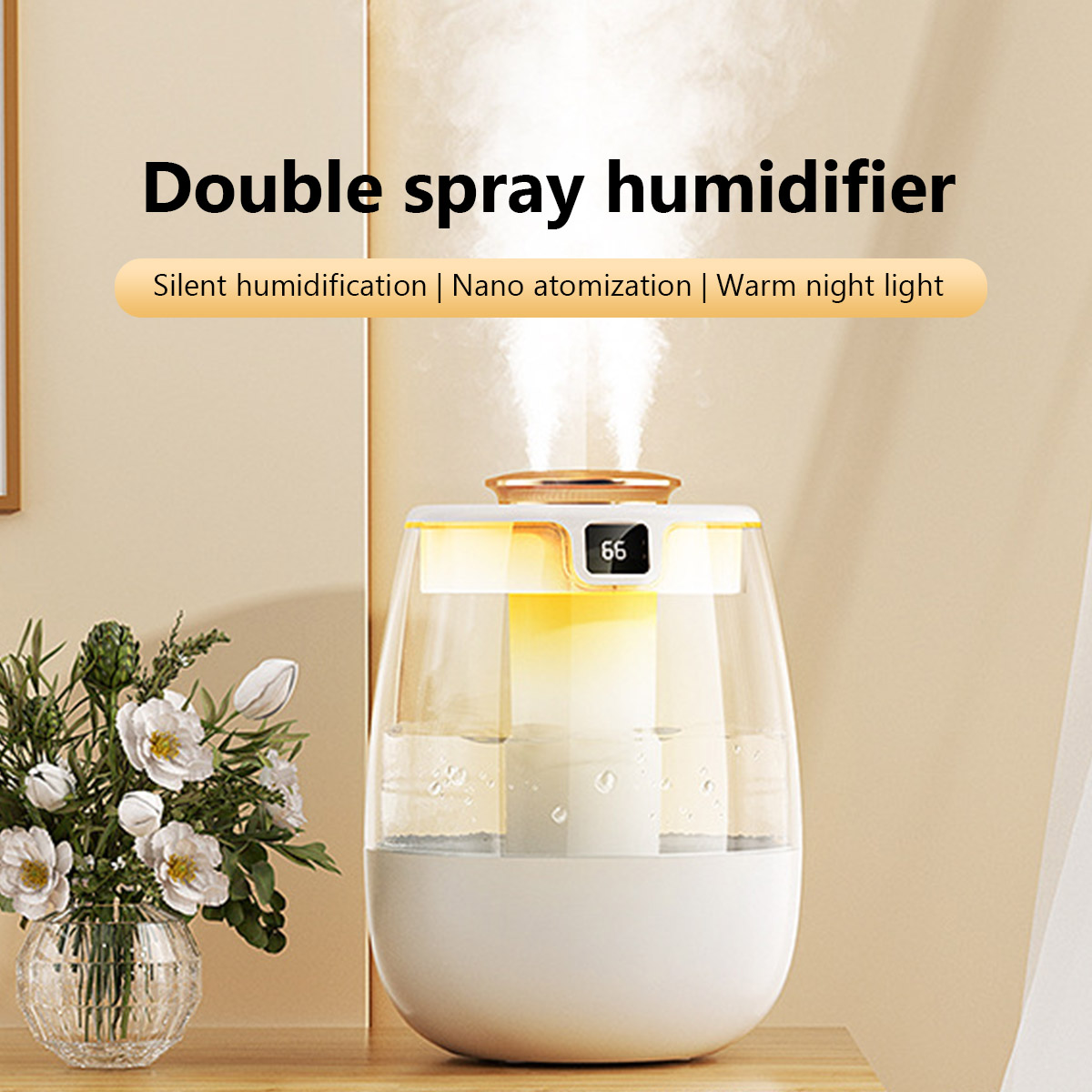 1.3L Air Humidifier Double Spr – Home Fragrance Room Spray recenzja i cena