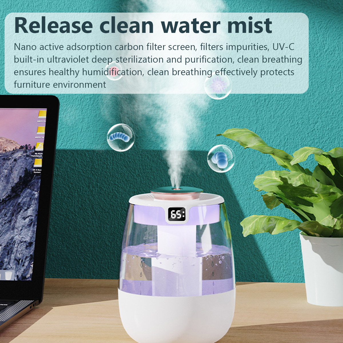 1.3L Air Humidifier Double Spr – Home Fragrance Room Spray recenzja i cena